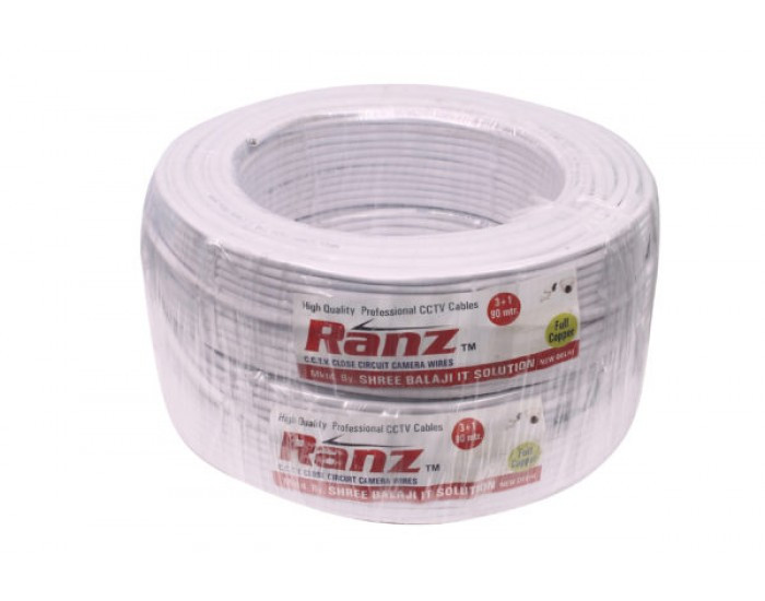 CCTV CABLE 3+1 RANZ 90 YARD