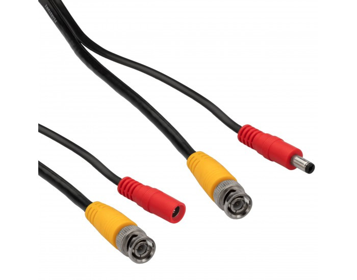 DI BNC EXTENSION CABLE WITH POWER FOR CCTV 15M