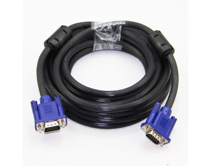 VGA TO VGA (MALE TO MALE) 3+4 RGB 5M