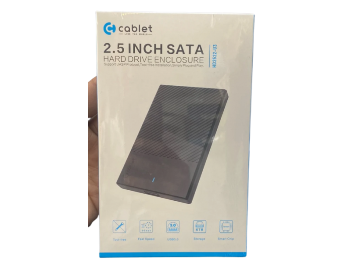 CABLET SSD SATA CASING 2.5" HD2522 USB 3.0