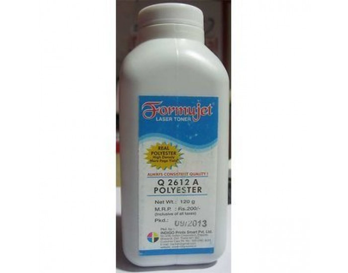 FORMUJET LASER TONER POWDER 12A (Q 2612A POLYESTER) 120GM
