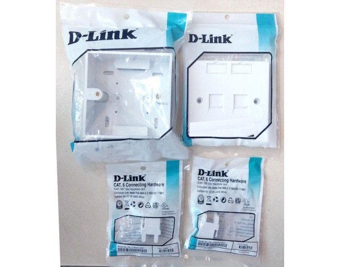 DLINK I/O SET DUAL CAT6