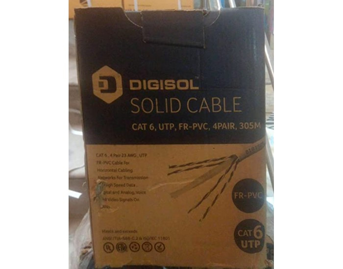 DIGISOL LAN CABLE CAT6 305M (GREY)