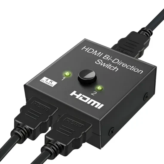 HDMI Switcher 2 Port 4K (1 In 2 Out)