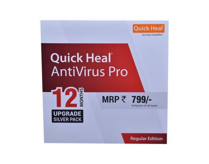 QUICK HEAL ANTIVIRUS PRO RENEWAL LR1UP (1 USER 1 YEAR)