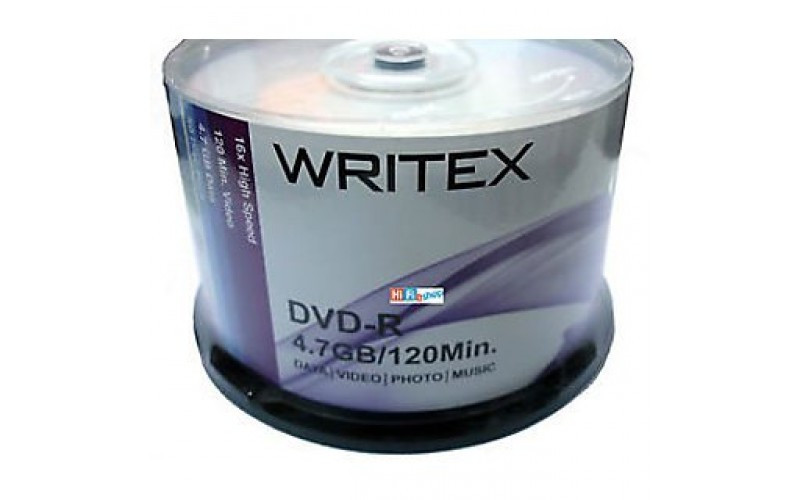 WRITEX DVD-R PACK OF 1