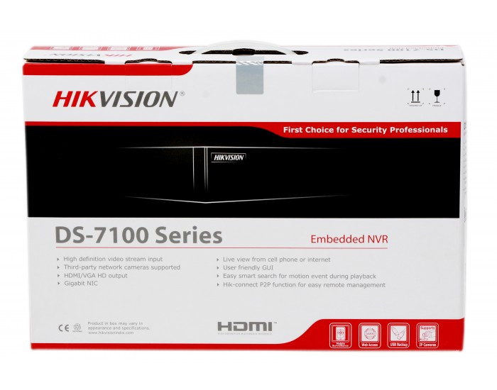 HIKVISION IP NVR 8CH (DS7108NI Q1 M) UP TO 4MP