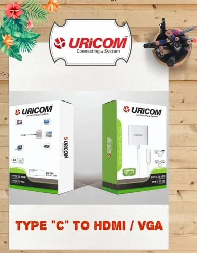URICOM TYPE C TO VGA CONVERTER