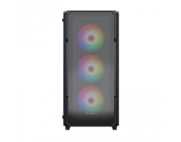 COCO SPORTS GAMING CABINETS CORE 200M (WITHOUT SMPS) BLACK MID ATX