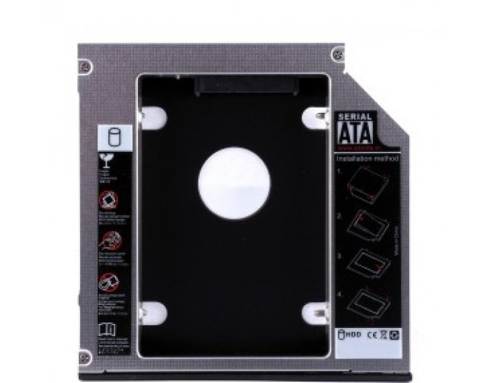 LAPTOP SATA SECOND HDD CADDY (9.5MM)