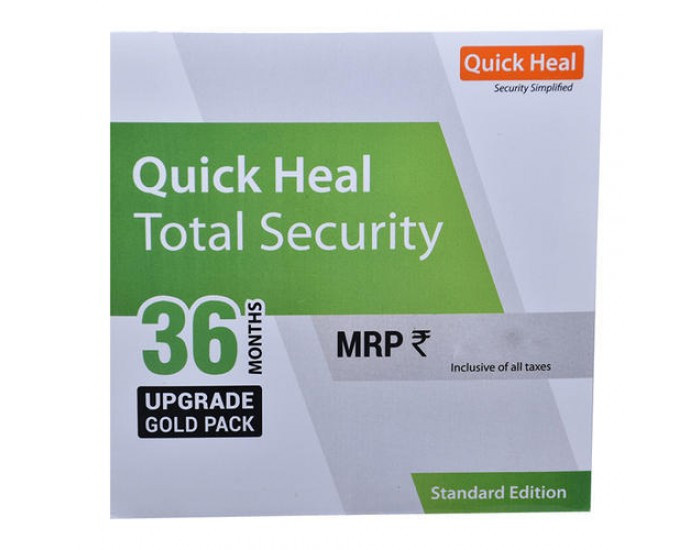 QUICK HEAL TOTAL SECURITY RENEWAL TS1UP (1 USER 3 YEAR)