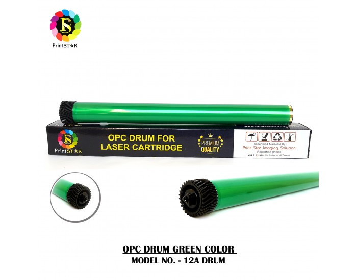 PRINT STAR OPC DRUM FOR HP 12A (GREEN)