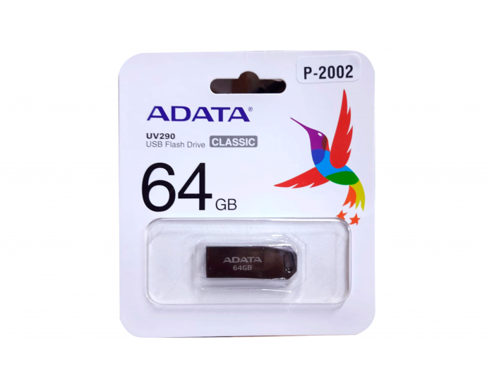 ADATA PENDRIVE 64GB 2.0 METAL UV290