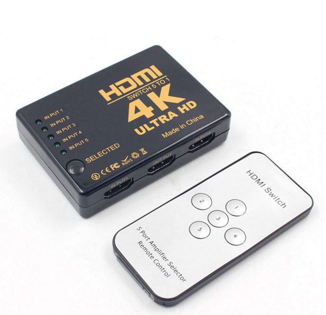 HDMI SWITCH WITH REMOTE