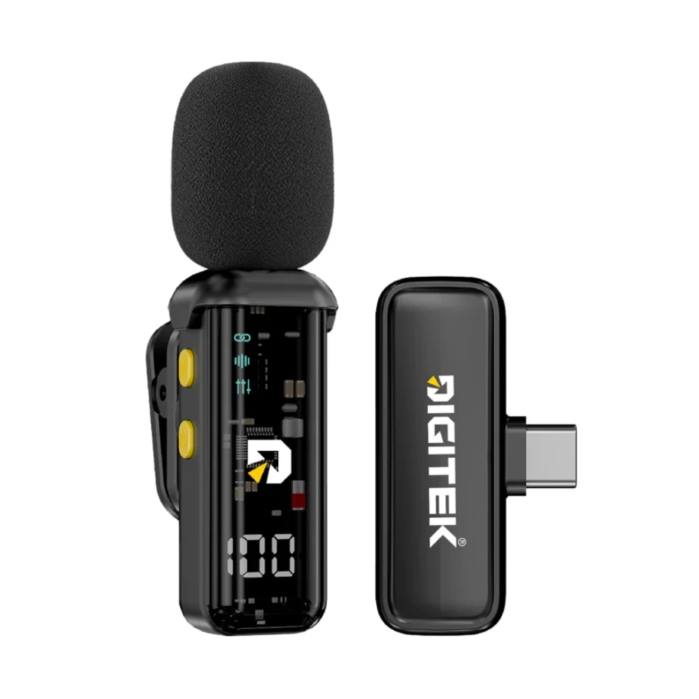 DigiTek Wireless Microphone Type C With 1 Mic (DWM 011)