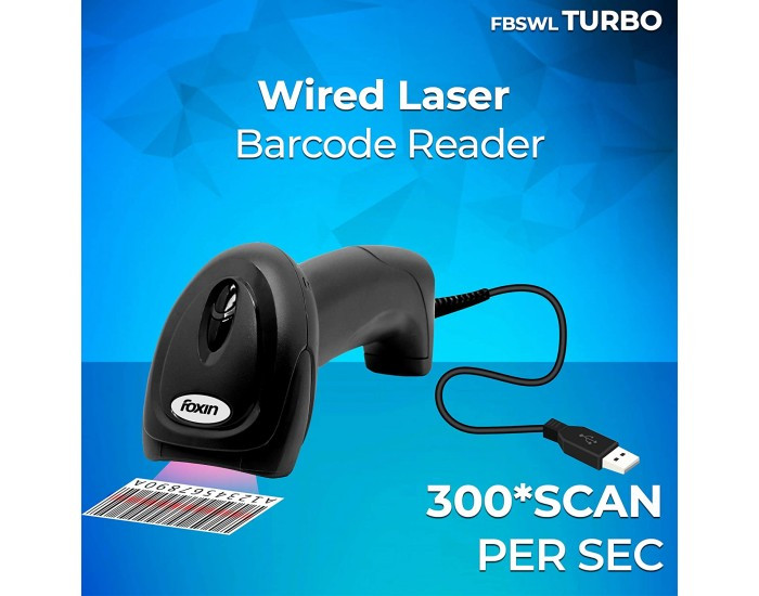 FOXIN BARCODE SCANNER FBSWD TURBO