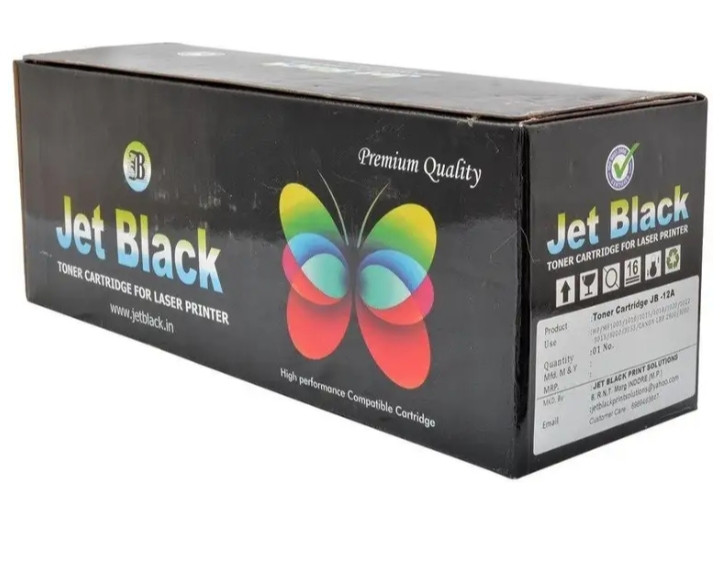 JET BLACK TONER CARTRIDGE LASER PRINTER JB-88A