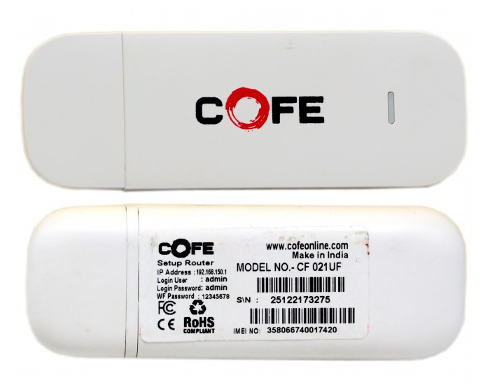 COFE 4G DATA CARD WIFI (CF 021UF)