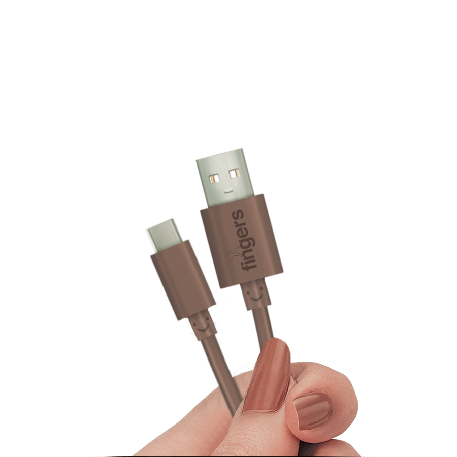 FINGERS FMC-TYPEC-01 MOBILE CABLE WITH FAST CHARGING AND DATA TRANSFER