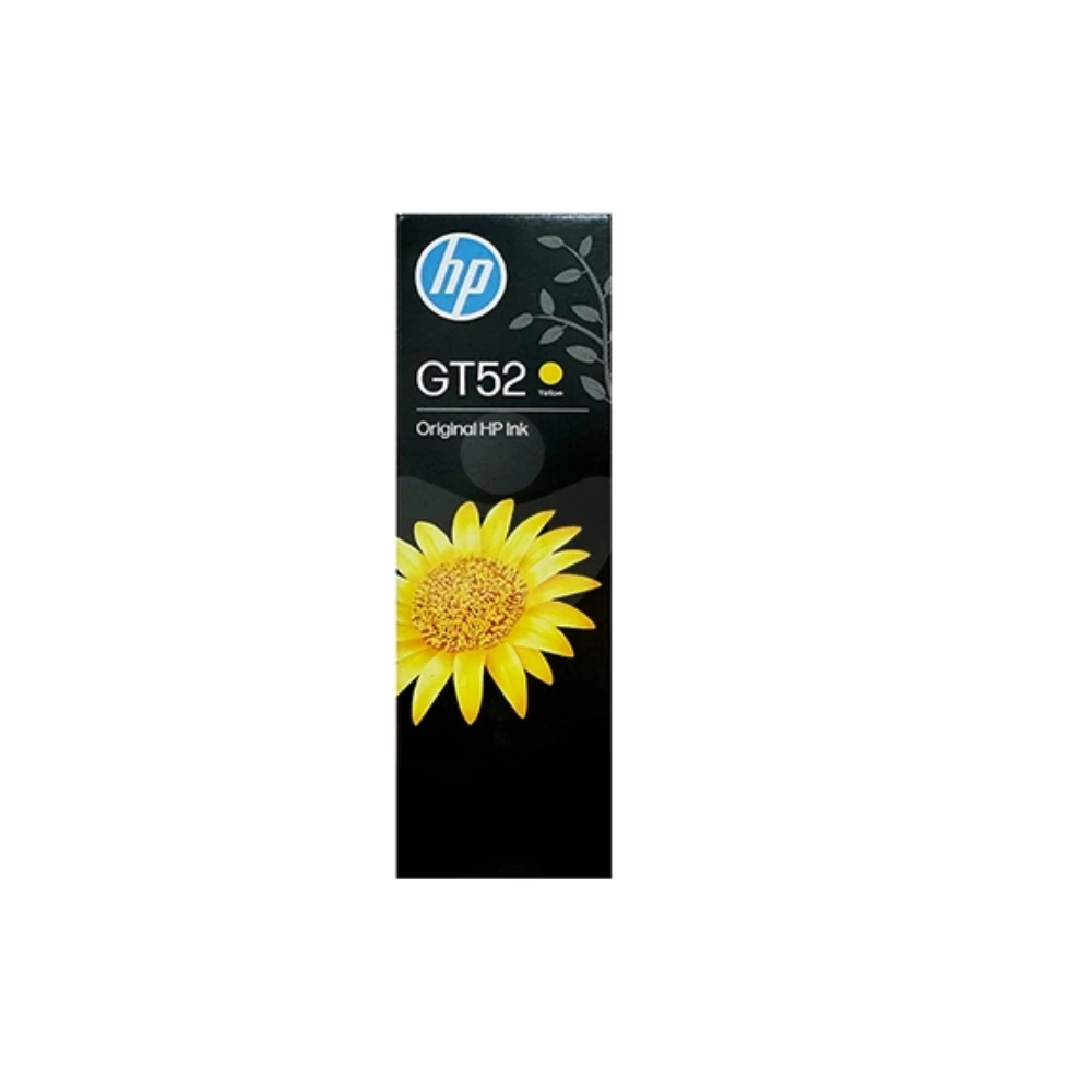 HP GT52 Yellow Genuine inkjet Ink Bottle