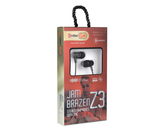ENTERGO WIRED EARPHONE JAM BRAZEN Z3