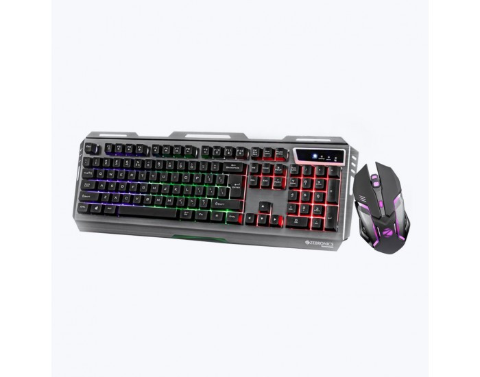 ZEBRONICS GAMING KEYBOARD MOUSE COMBO WIRED TRANSFORMER (1 YEAR)