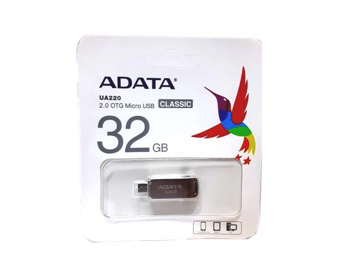 ADATA PENDRIVE 32GB 2.0 OTG (UA220)