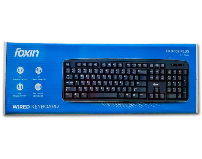 FOXIN KEYBOARD USB (FKB 102 PLUS)