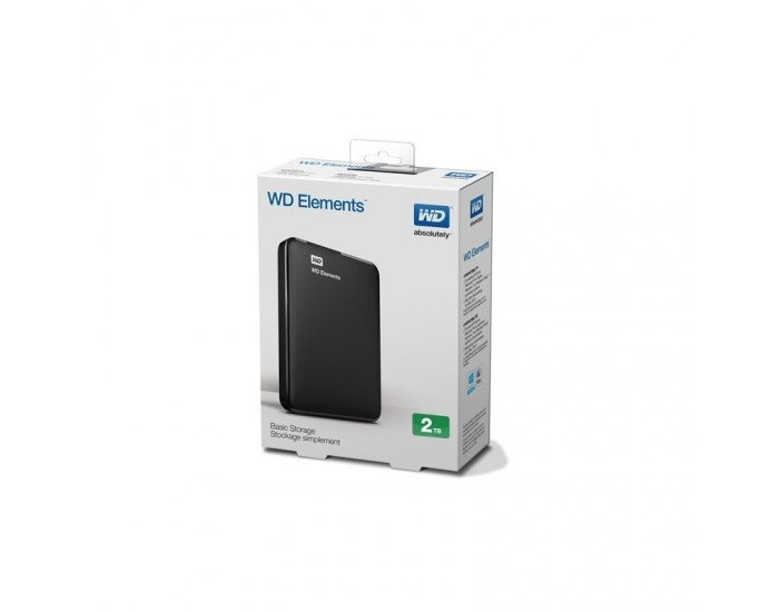 WD EXTERNAL HARD DISK 2TB 2.5" ELEMENTS