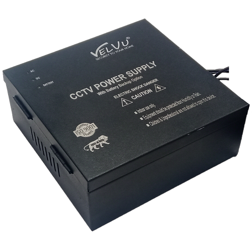 VELVU 8CH BATTERY BACKUP SMPS ( WITHOUT BATTERY ) ST-PS08B