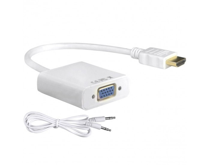 HDMI TO VGA (MALE TO FEMALE) CONVERTER WITH AUDIO
