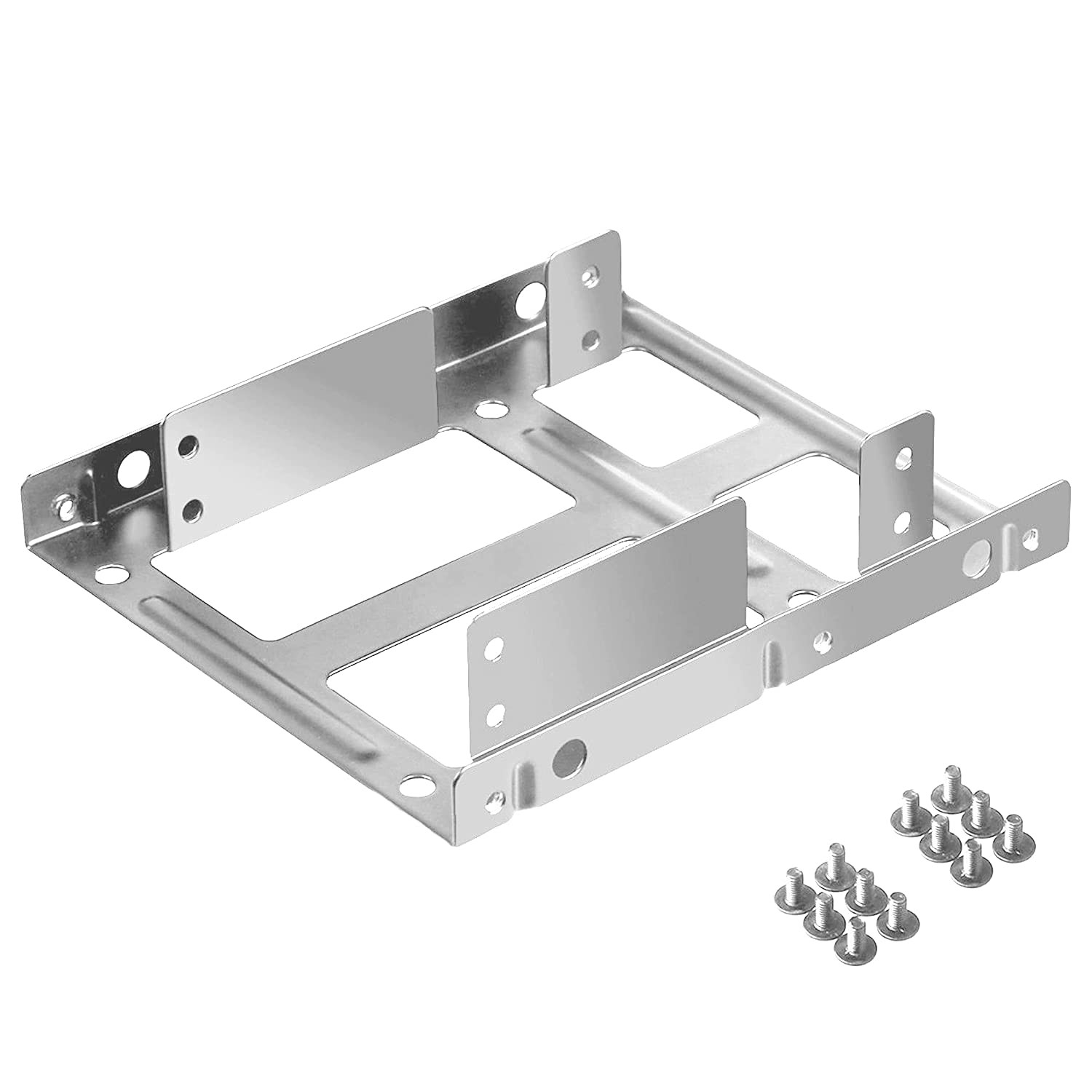 SOLID STEEL SSD/HDD 2.5″ TO 3.5″ MOUNTING BRACKET/KIT
