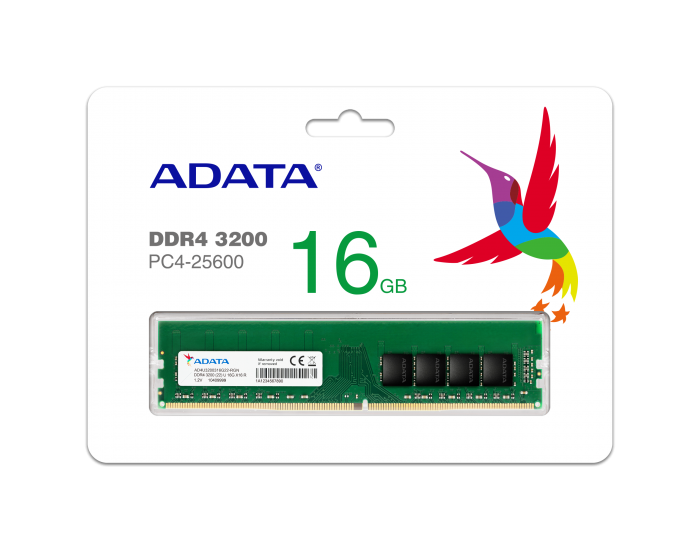 ADATA DESKTOP RAM 16GB DDR4 3200 MHZ