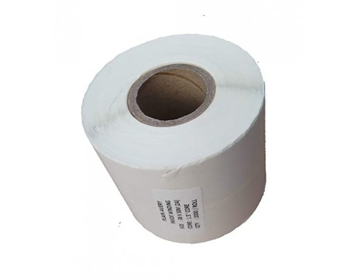 THERMAL BARCODE STICKER ROLL 50MM X 38MM (2500 LABEL)