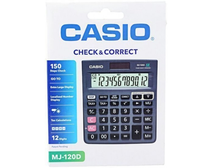 CASIO CALCULATOR MJ 120D