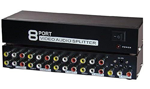 AV SPLITTER 8 PORT