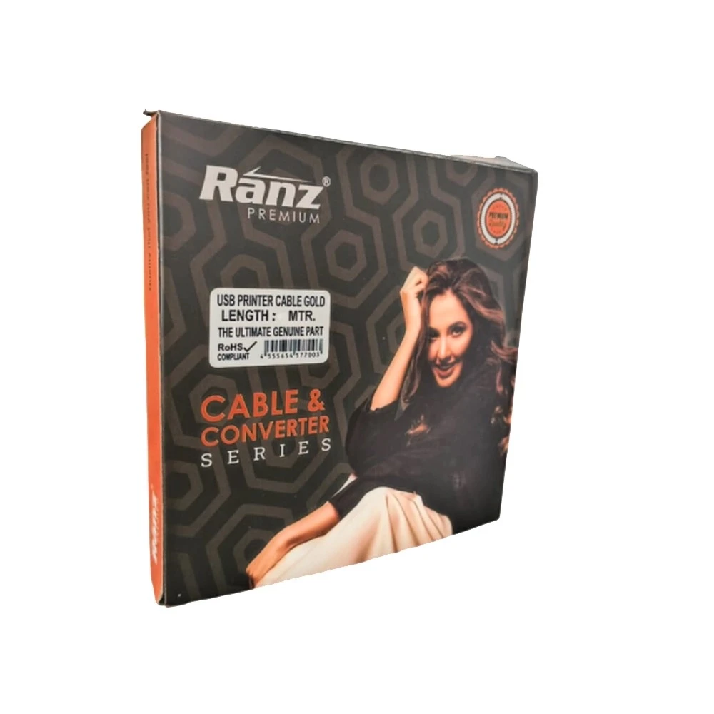 Ranz USB Printer Cable 5m Premium