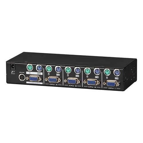 KVM SWITCH 4 PORT PS2
