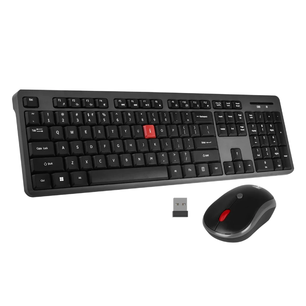 Iball Wireless Keyboard Mouse Combo ClickSet S350 (Mint i7)