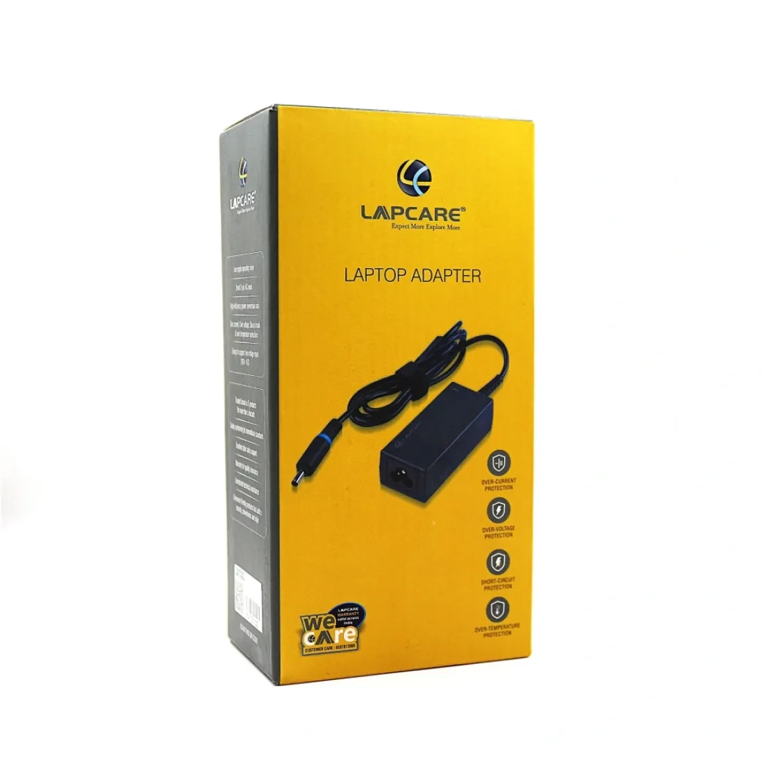 LAPCARE LAPTOP ADAPTOR 6262 FOR DELL 65W 19.5V / 3.34A NEW PIN