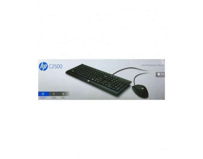 HP KEYBOARD MOUSE COMBO WIRED (C2500)