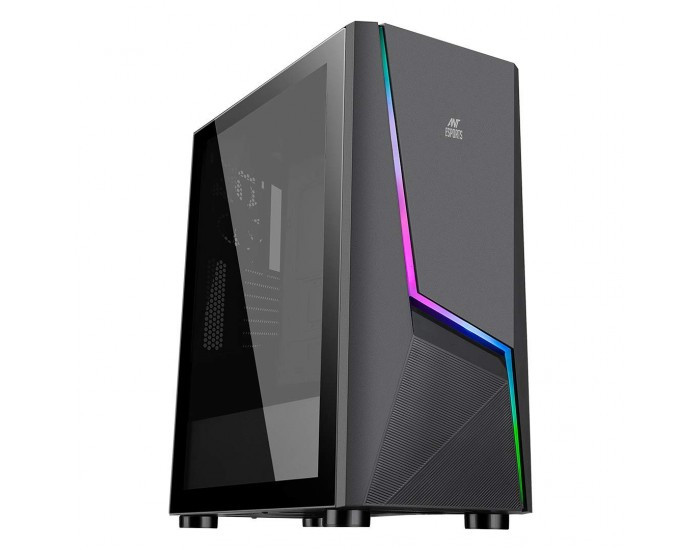 ANT ESPORTS CABINET RGB ICE-130AG (MID TOWER)