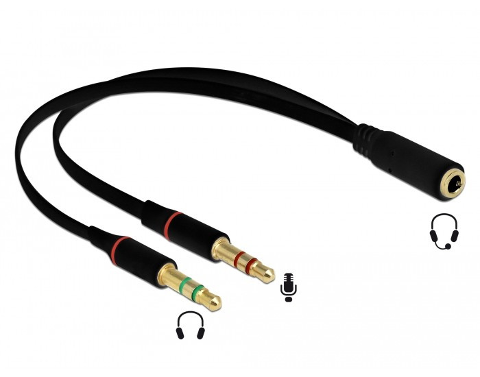 DI STEREO TO SOUND 1 IN 2 OUT 3.5MM