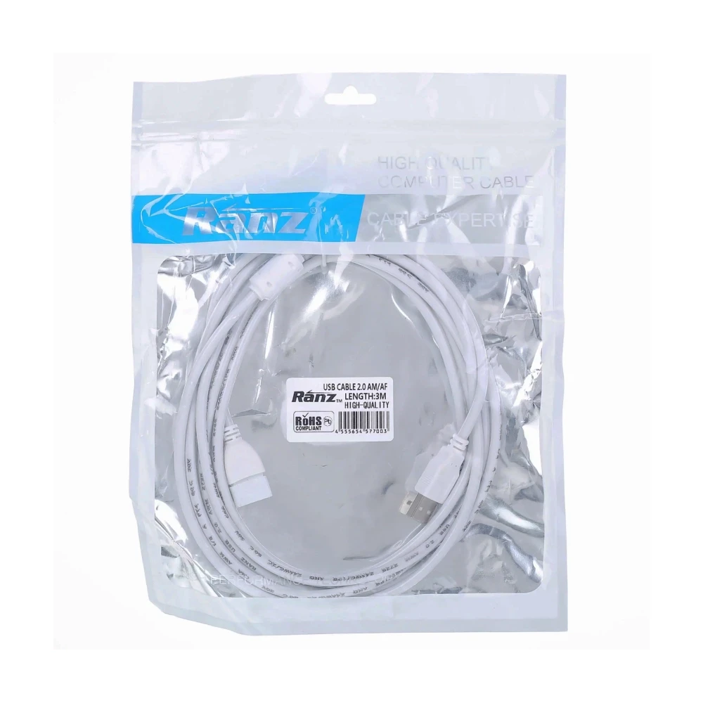 Ranz USB 2.0 Extension Cable 3m Normal