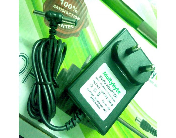 MULTYBYTE CCTV ADAPTER 12V/2A (DUAL PIN)
