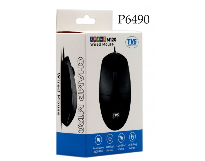 TVS MOUSE USB CHAMP M120