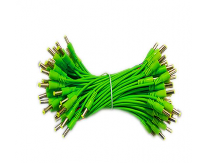 DC CONNECTOR WIRE (MALE) GREEN