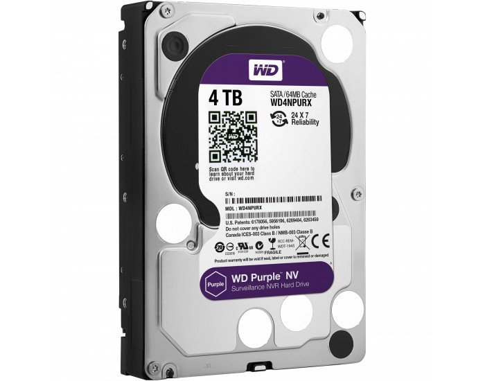 WD INTERNAL HARD DISK 4TB PURPLE