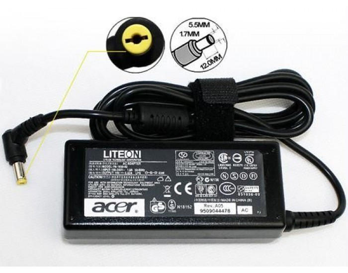 DI LAPTOP ADAPTOR 19v-3.42a (acer YELLOW)