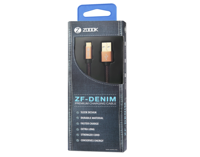 ZOOOK USB TO IPHONE CHARGER CABLE PREMIUM